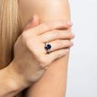 Diamonfire Oval Trilogy Ring