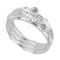 Beginnings Triple Stacking Ring Set