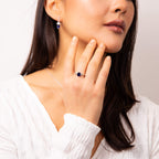 Diamonfire Emerald Cut Zirconia Ring