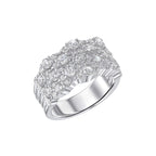Diamonfire Statement Zirconia Cluster Ring