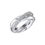 Diamonfire Triple Twist Ring