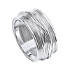 Beginnings Wrapped Wire Wide Band Ring