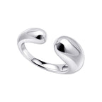 Beginnings Open Organic Shaped Ring
