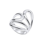 Beginnings Open Wave Wrap Ring