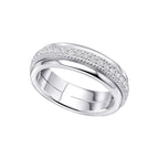Beginnings Cubic Zirconia Spinner Ring