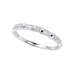 Beginnings Baguette Cut Half Eternity Ring