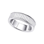 Beginnings Ridged Spinner Ring