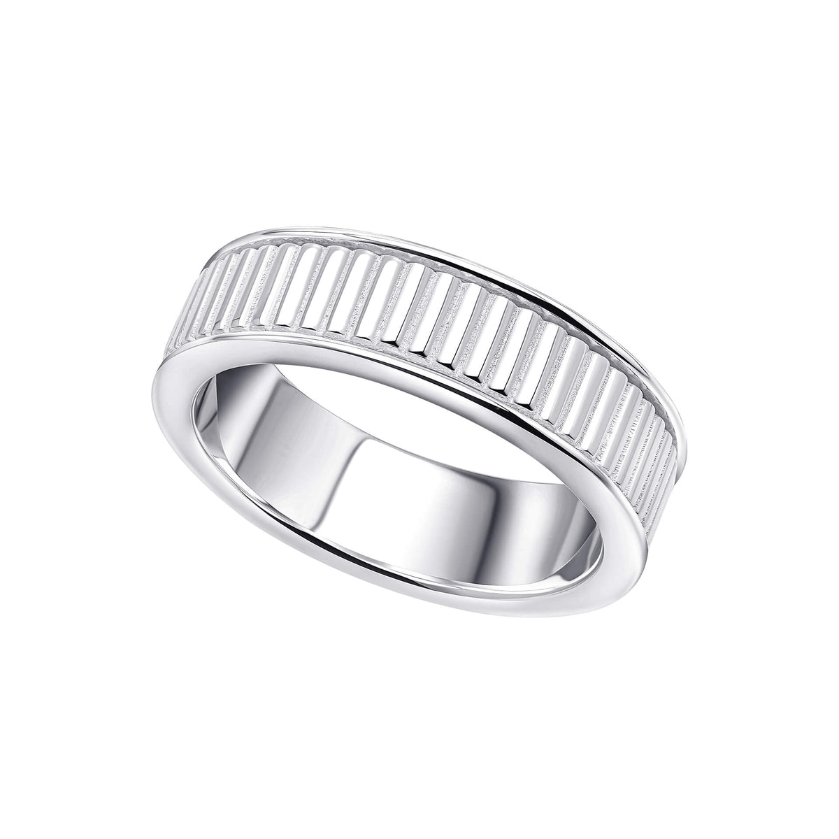 Beginnings Ridged Spinner Ring