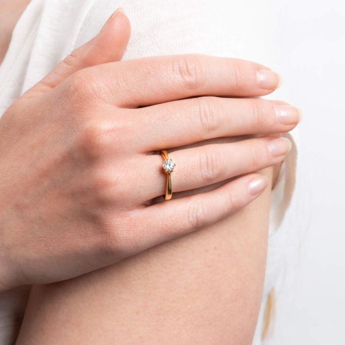 Diamonfire Six Claw Carat Ring