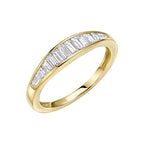 Diamonfire Channel Set Baguette Zirconia Ring