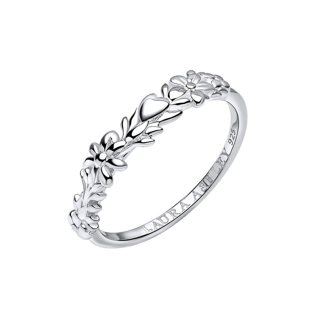 Laura Ashley Silver Naunton Folly Ring