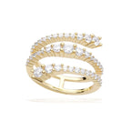Diamonfire Wrap Around Ring