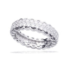 Diamonfire Double Row Eternity Ring