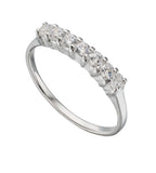 Beginnings Claw Set CZ Ring