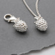 Raspberry Silver Charm