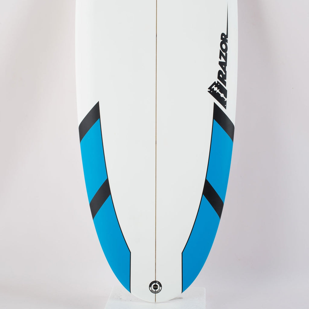 7ft 6 Razor Round Tail Mini Mal Surfboard in Matt Finish (FINS Included)