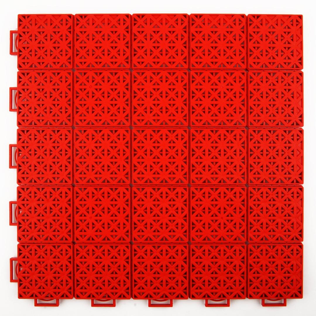 Singles Tennis Court System with Court Markings