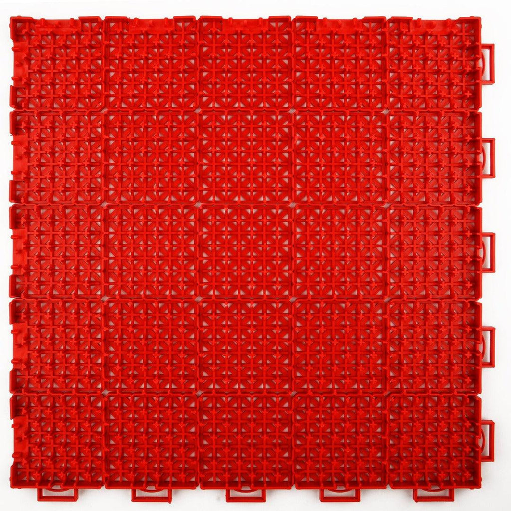 Singles Tennis Court System with Court Markings