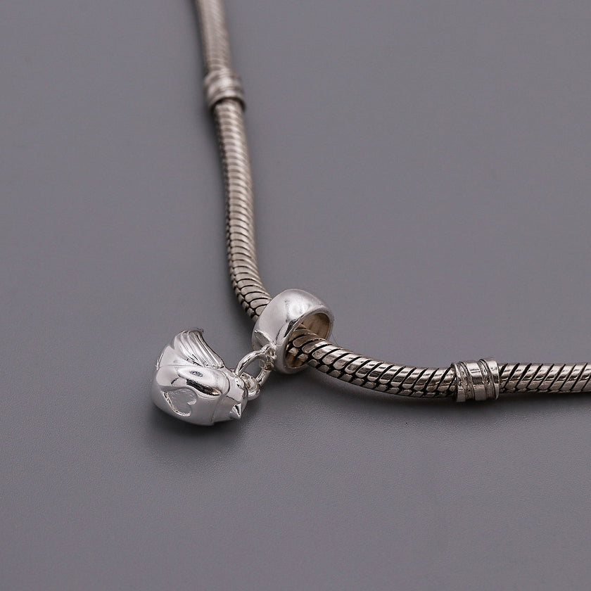 Robin Silver Charm