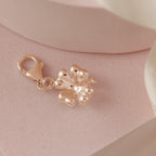 Four Leaf Clover Silver Charm