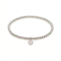 Rose Quartz Charm Bracelet