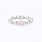 Rose Quartz Gemstone Ring