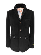 Black Velvet Casual Jacket
