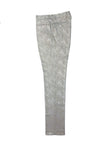 Chevron Champagne Shawl Lapel Suit