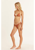 Sisstr Seeker Solid Skimpy Tie Side Swim Bottom