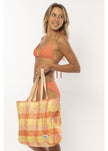 Sisstr Beach Plaid Tote