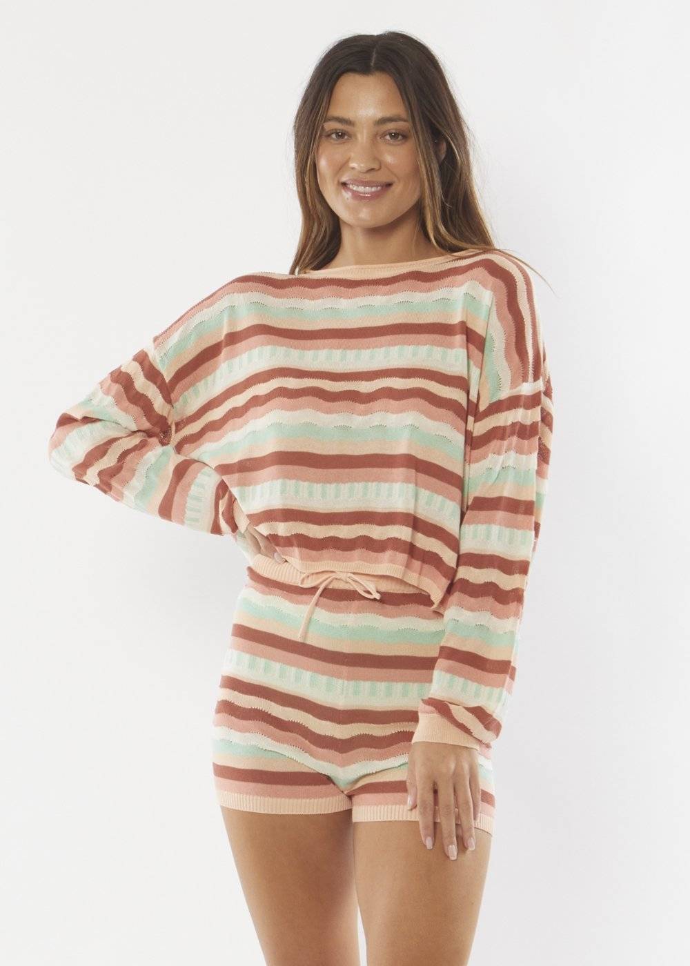 Sisstr Choppy Friday Knit Sweater