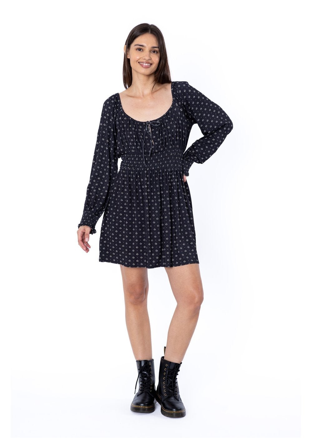 Sisstrevolution Cocoa Beach Knit Ls Dress