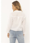 Sisstrevolution Island Tides woven top
