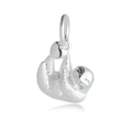 Sloth Silver Charm