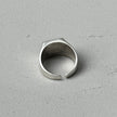 Solid Square Silver Signet Ring