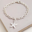 Starfish Silver Charm