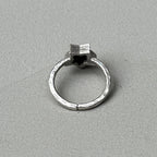 Simple Star Silver Ring
