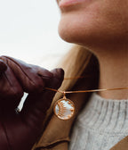 Collier Nacre Soleil et Étoiles