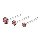 Beginnings Set of 6 Crystal Nose Studs
