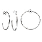 Beginnings Set of 6 Nose Rings