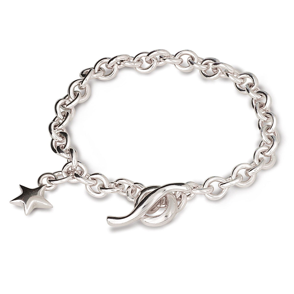 Stardust Trace Chain Charm Bracelet