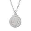 Personalised St Christopher Silver Necklace