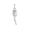 Tulip Flower Silver Charm