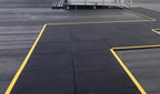 Extra Thick Rubber Rooftop Tiles