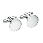 Beginnings Plain Round Cufflinks