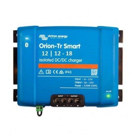 Victron 18A 12V DC to 12V DC automatic multi-stage intelligent battery-to-battery charger