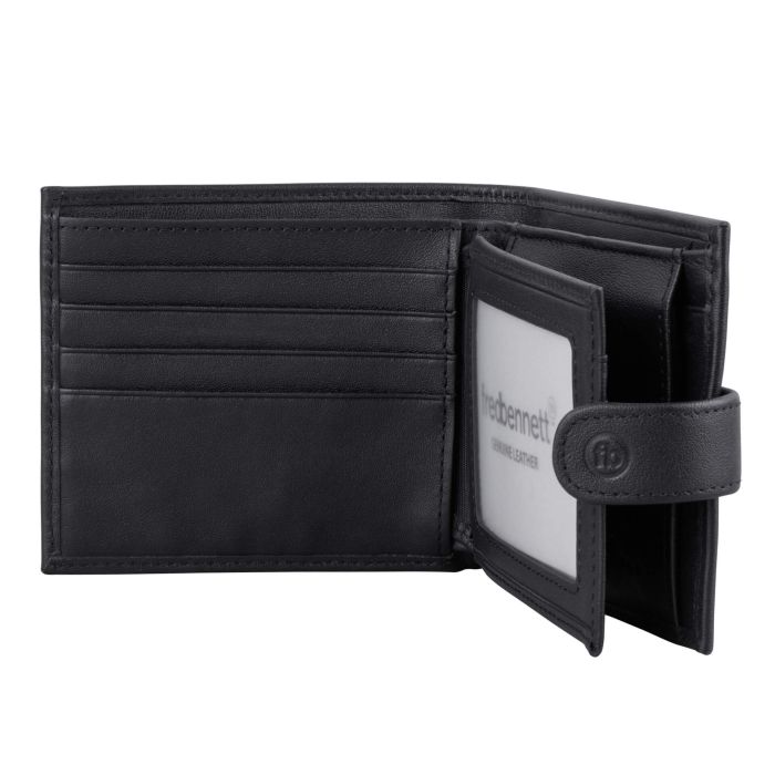 Fred Bennett Leather Wallet with Coin Purse