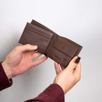 Fred Bennett Leather Wallet with Coin Purse