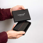 Fred Bennett Black Leather Card Holder