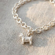 West Highland Terrier Silver Dog Charm